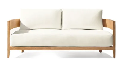 LG329-5 Teak Outdoor Three-Seater sofa