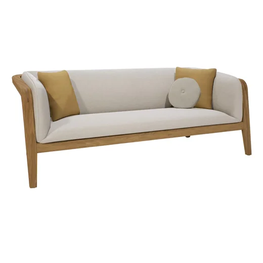 LG335-2 Teak Outdoor Two-Seater sofa