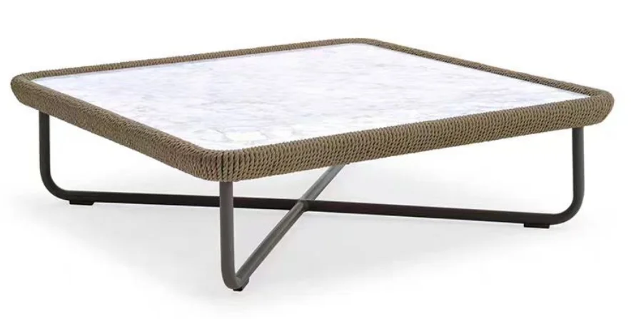 LG34-17 Rope-Woven Outdoor Tea table