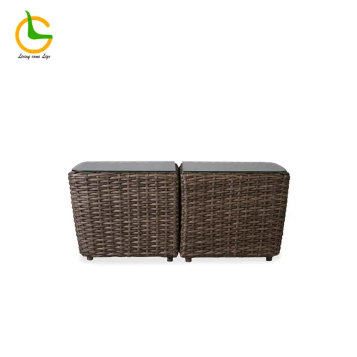 LG341-4 Wicker-Style Outdoor Coffee Table