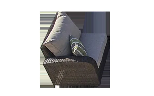 LG342-5 Wicker-Style Outdoor Left corner sofa