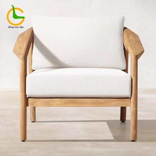 LG344-1 Teak Outdoor Single Sofa