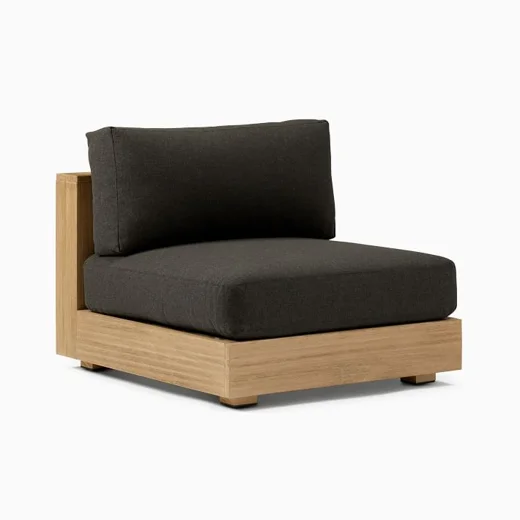 LG347-1 Teak Outdoor Single Sofa