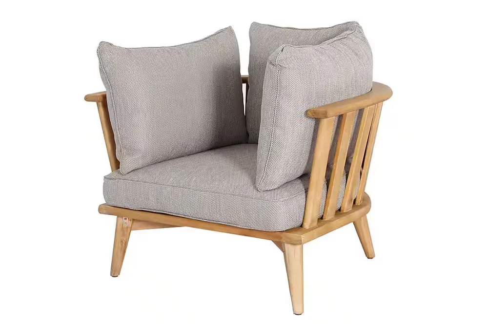 LG348-1 Teak Outdoor Single Sofa