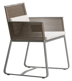 LG35-01 Aluminum Outdoor Dining Chair