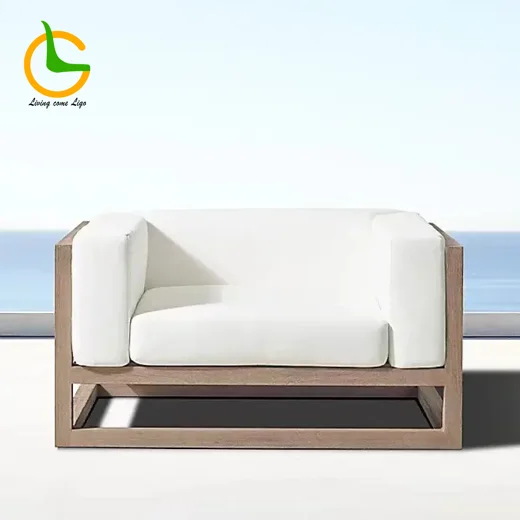 LG357-1 Aluminum Outdoor Single Sofa