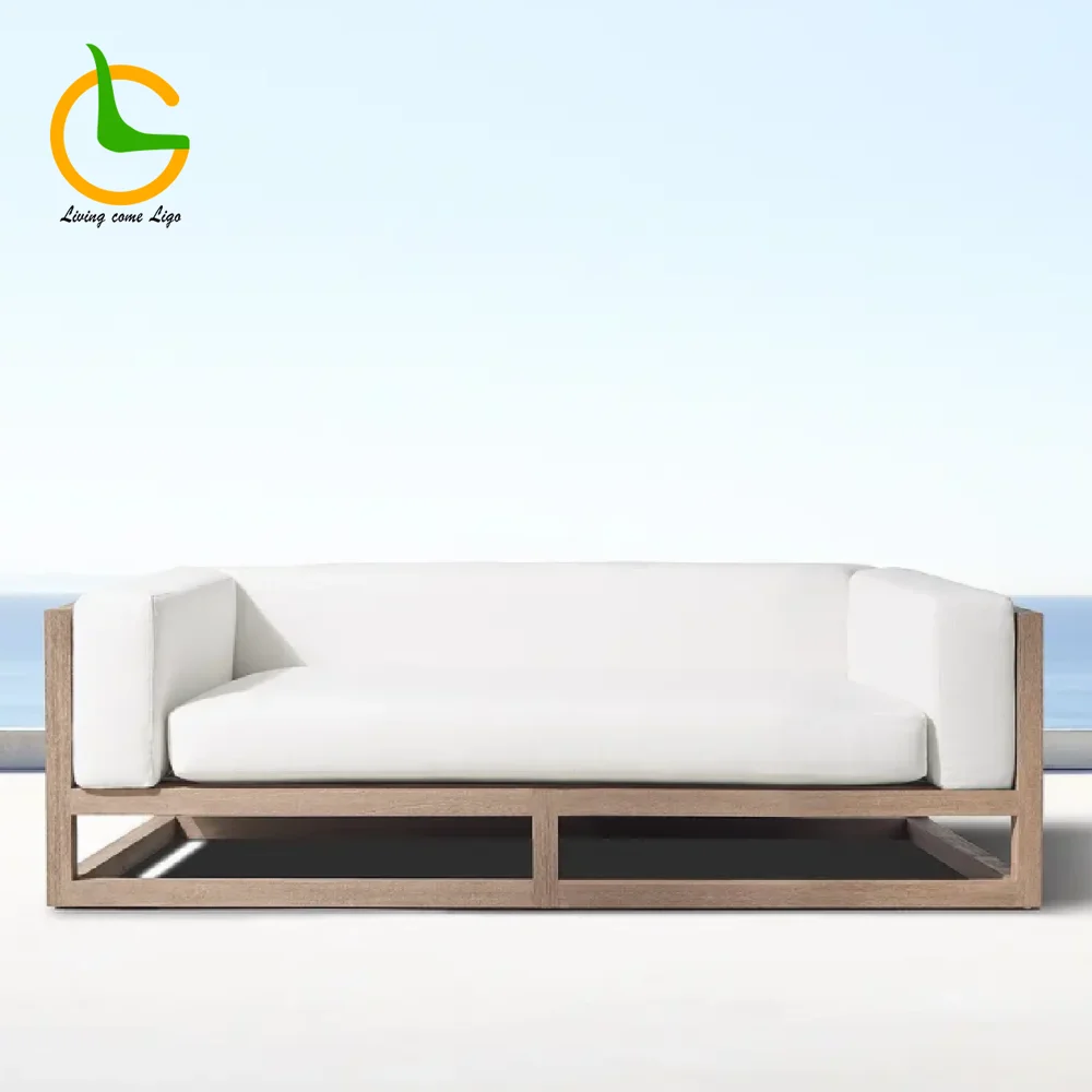 LG357-2 Aluminum Outdoor Two-Seater sofa