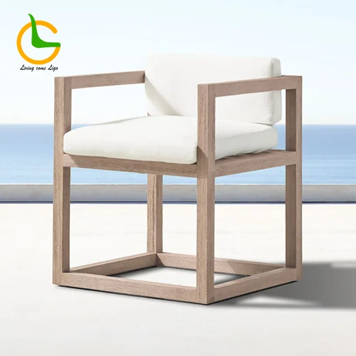 LG357-4 Aluminum Outdoor Dining Chair