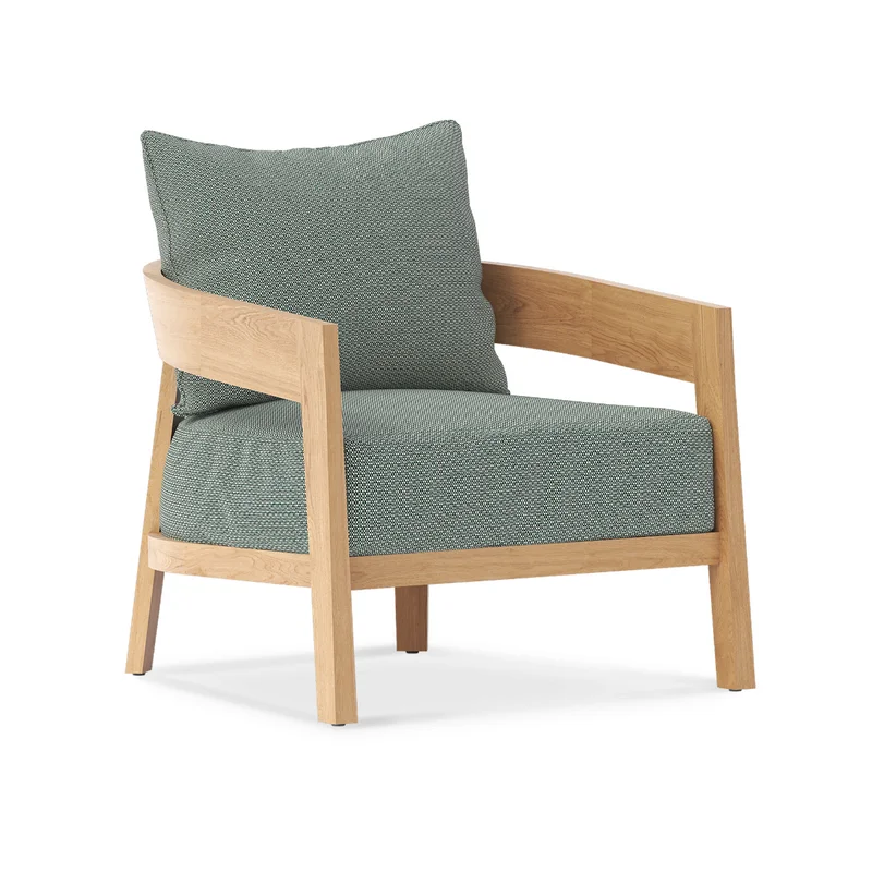 LG358-1 Teak Outdoor Single Sofa