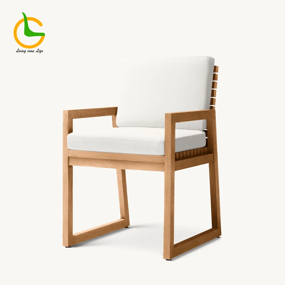 LG360-10 Teak Outdoor Armchair