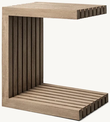 LG360-6 Teak Outdoor Side tea table