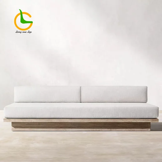 LG363-2 Teak Outdoor Two-Seater sofa