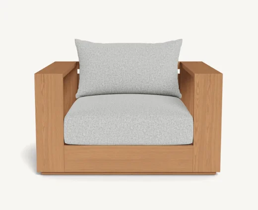 LG376-1 Teak Outdoor Single Sofa