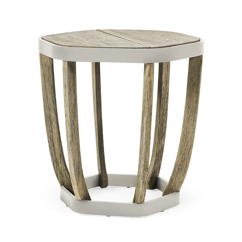 LG377-7 Teak Outdoor Side table