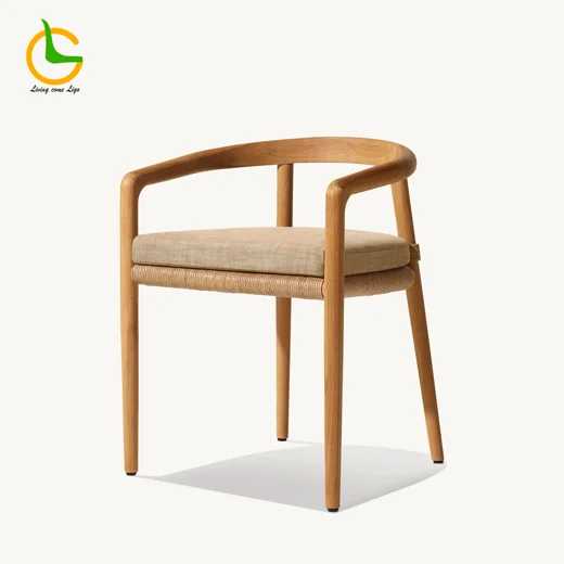 LG392-4 Teak Outdoor Armchair
