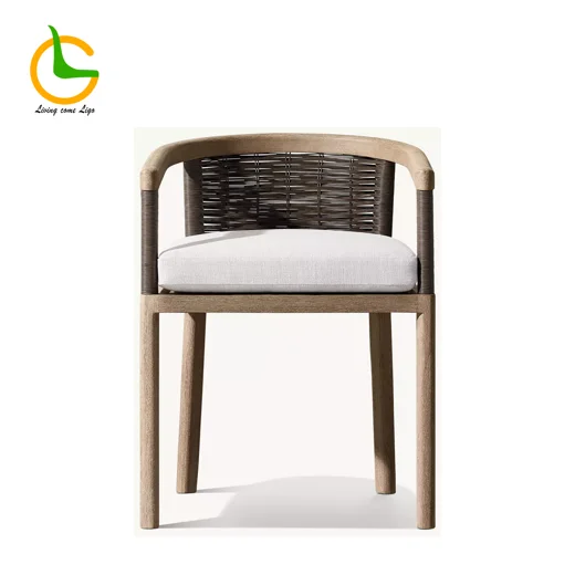 LG395-1 Wicker-Style Outdoor Armchair