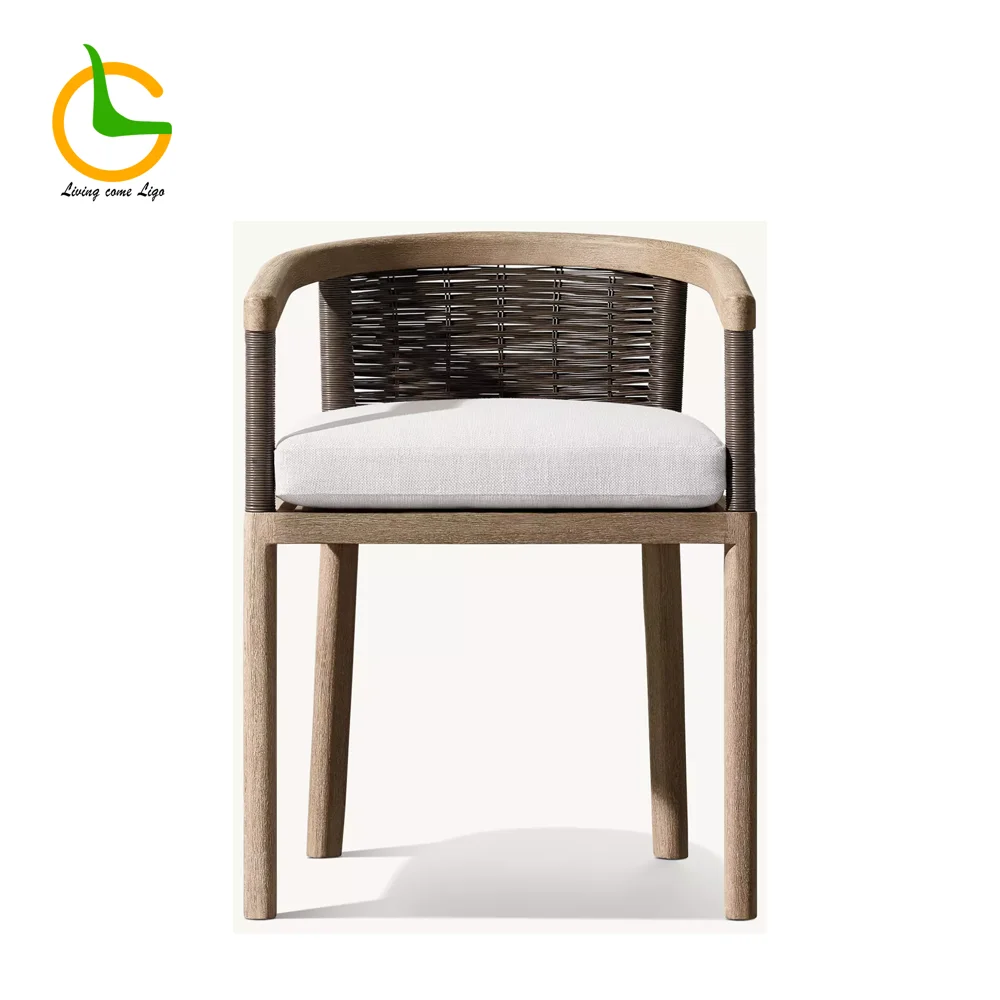 LG395-1 Wicker-Style Outdoor Armchair