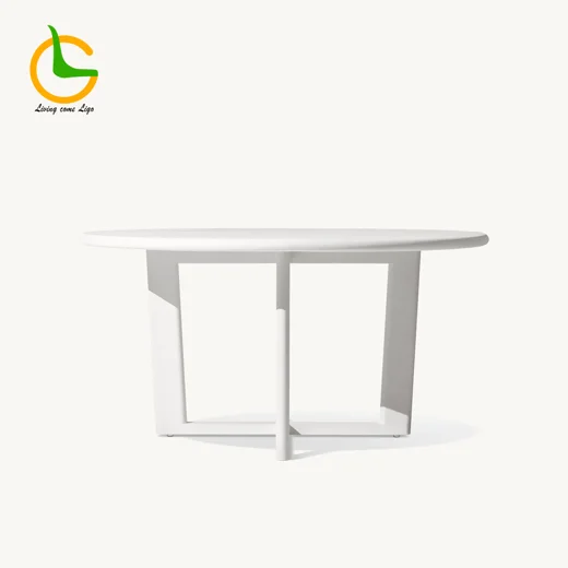 LG396-10-1 Aluminum Outdoor Round Table