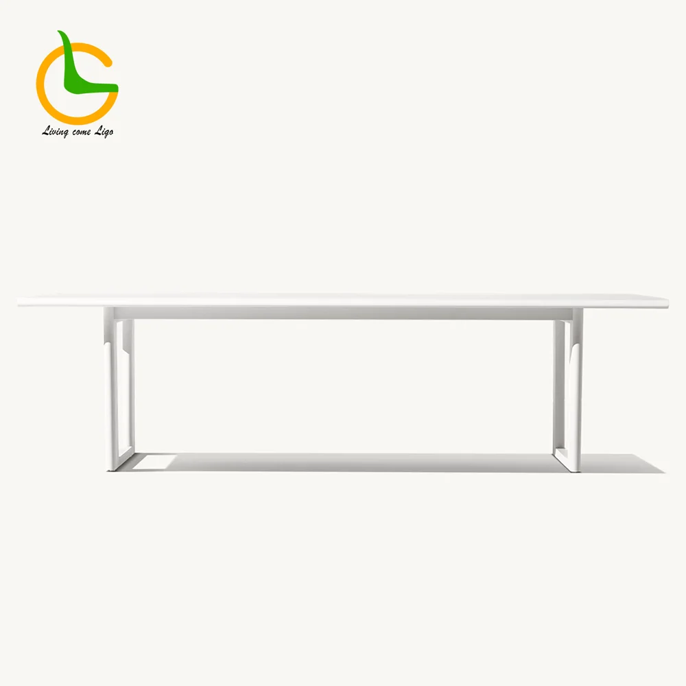 LG396-9-1 Aluminum Outdoor Long table