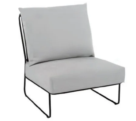 LG40-07 Upholstered Outdoor Single Sofa