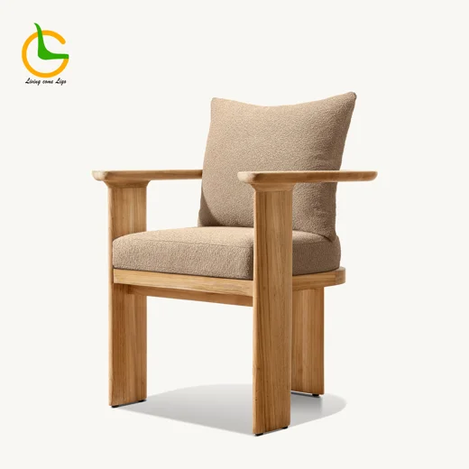 LG401-4 Teak Outdoor Armchair