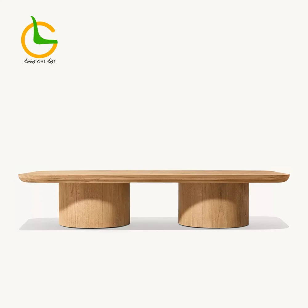 LG408-3 Teak Outdoor Coffee Table