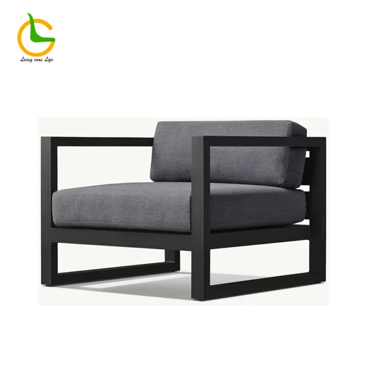 LG415-1 Aluminum Outdoor Single Sofa