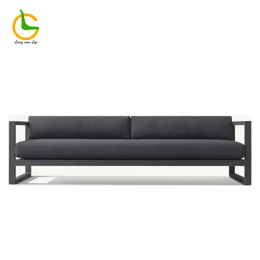 LG415-2 Aluminum Outdoor Three-Seater Sofa