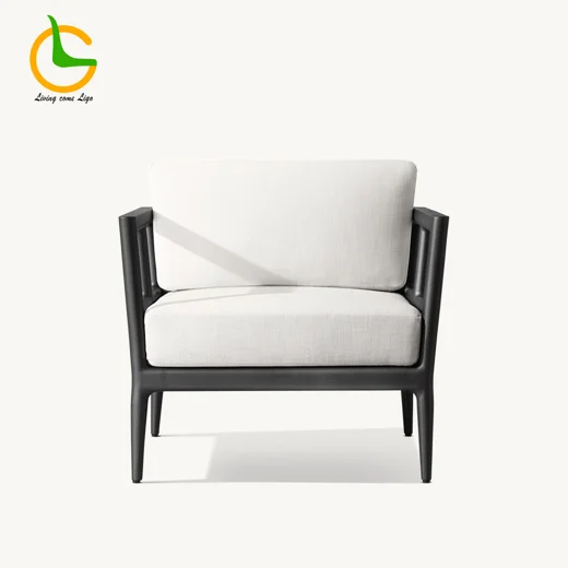 LG418-1 Aluminum Outdoor Single Sofa