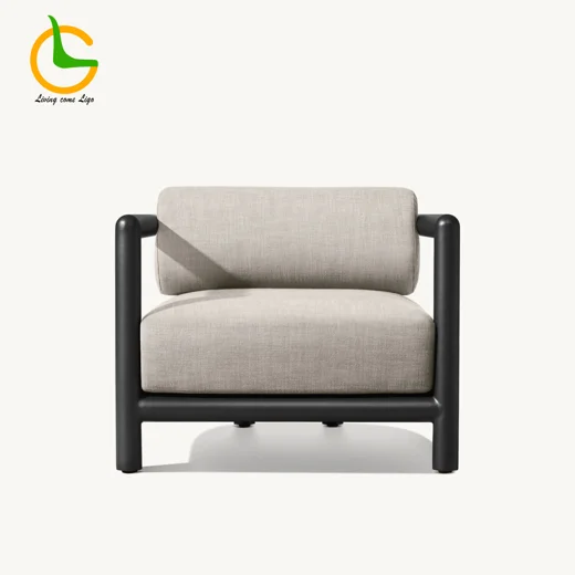 LG419-1 Aluminum Outdoor Single Sofa