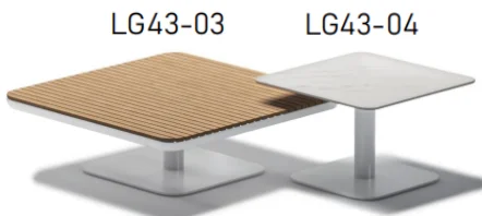 LG43-03 Teak Outdoor Coffee table