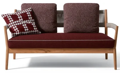 LG44-03 Rope-Woven Outdoor Two-Seater sofa