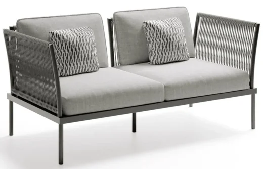 LG48-06 Rope-Woven Outdoor Two-Seater sofa