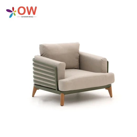 LG481-1 Aluminum Outdoor Single seat sofa