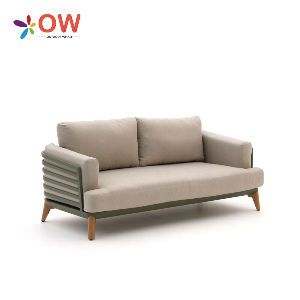 LG481-2 Aluminum Outdoor Two-Seater sofa