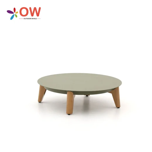 LG481-3 Aluminum Outdoor Round coffee table