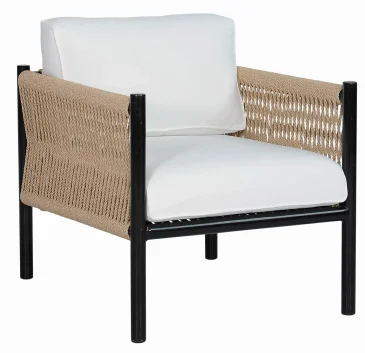 LG49-01 Rope-Woven Outdoor Single Sofa