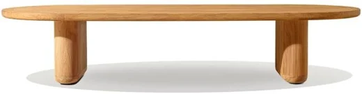 LG501-6 Outdoor Teak Rectangular Coffee Table