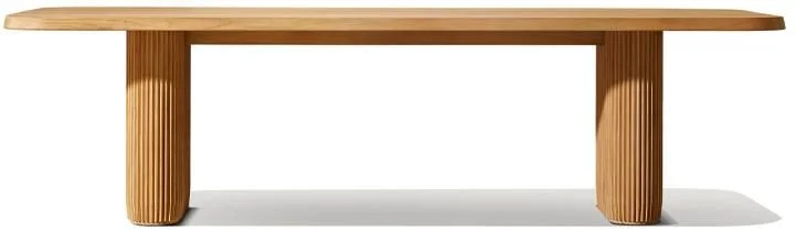 LG505-2 Teak Outdoor rectangular dining table