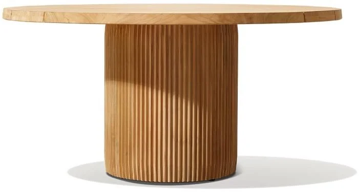 LG505-3 Teak Outdoor round dining table