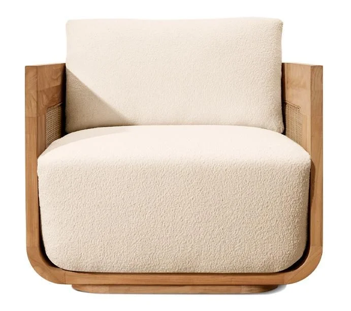 LG506-1 Teak Outdoor Single Sofa