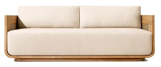 LG506-3 Teak Outdoor Two-Seater sofa