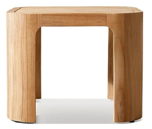 LG507-4 Teak Outdoor square side table