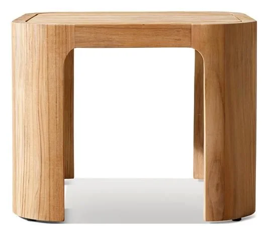 LG507-4 Teak Outdoor square side table