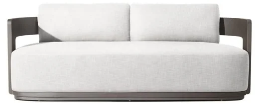 LG508-2 Aluminum Outdoor Two-Seater sofa
