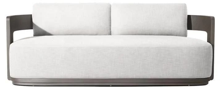 LG508-2 Aluminum Outdoor Two-Seater sofa