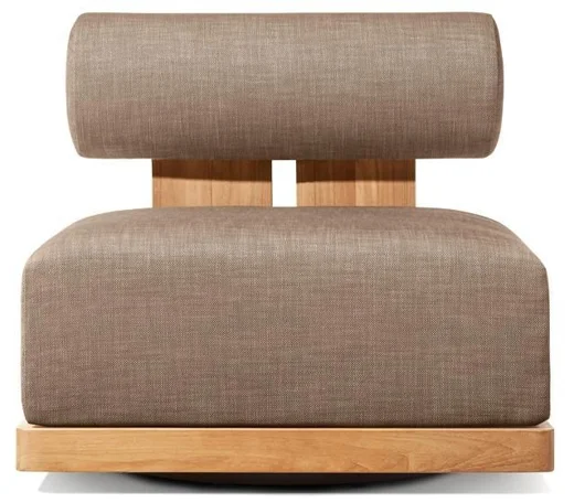LG510-2 Teak Outdoor swivel chair
