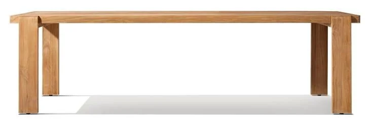 LG511-2 Teak Outdoor rectangular dining table