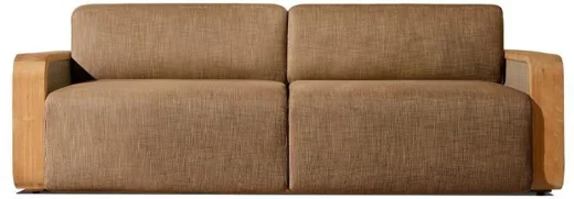 LG518-3 Teak Outdoor Two-Seater sofa