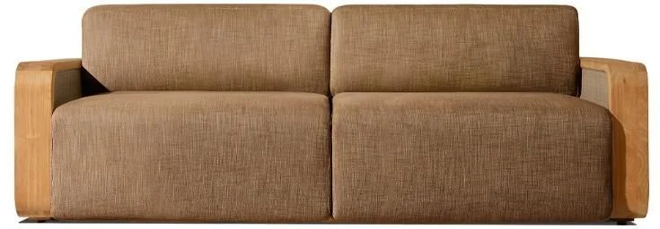 LG518-3 Teak Outdoor Two-Seater sofa